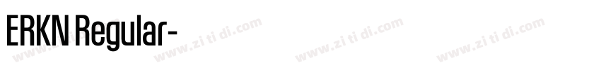 ERKN Regular字体转换 ERKN Regular字体转换